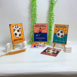 HIASAN DINDING AESTETIK FOOTBALL (15X20 CM ) WALL DECOR HIASAN DINDING FOOTBALL AESTETIK