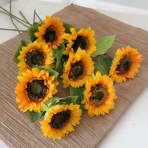 Bunga Artificial / Bunga Matahari 1 Tangkai: Dekorasi & Hiasan