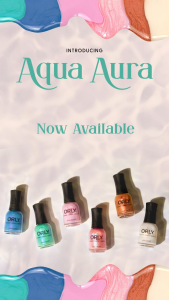 Orly Nail Lacquer Color Aqua Aura - 6pix set