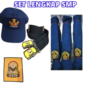 TOPI DASI GESPER BED OSIS SEKOLAH SMP