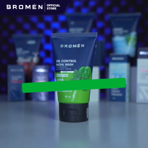Bromen Oil Control Facial Wash Sabun Cuci Muka Pria Berminyak