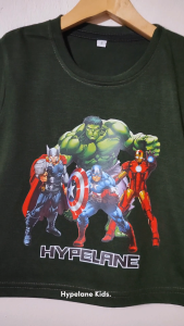 Baju Kaos Harian Anak Laki-Laki Karakter Kartun SuperHero Import 1 - 10 Tahun - Hypelane - DTF2