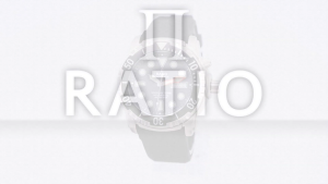 Ratio Free Diver Helium-Safe 1000M Sapphire Automatic Mens Black Silicon Strap Watch 1068HA90-34VA-BLK