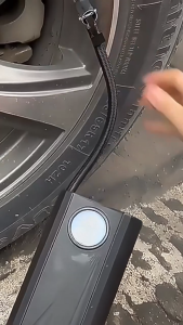 Kompresor Udara Portabel Pompa Ban Mobil Alat Ukur Tekanan Elegan Dan Kekinian - SCK619-4