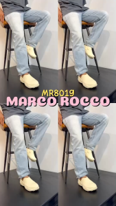 Marco Rocco รองเท้าแตะผู้ชาย รองเท้าแฟชั่นลําลอง   กันลื่น ทนต่อการสึกหรอ พื้นนุ่มมาก เพิ่มความสูง EVA ไม่มีกลิ่น MR8019