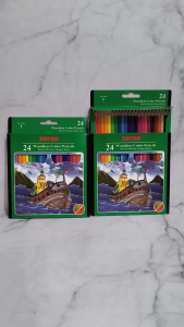 Joyko Pensil Warna Joyko 24 Warna Panjang CP 104 Woodless Colour Pencils Alat Tulis Sekolah