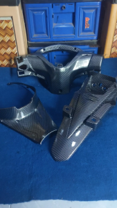 PAKETAN BODY KASAR KARBON HONDA REVO FIT F1 INJEKSI