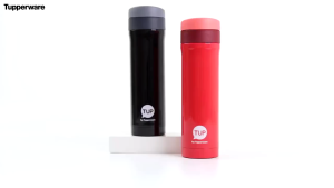 Bình Giữ Nhiệt Easy Open Brighton 430ml Tupperware - An toàn - Tiện lợi