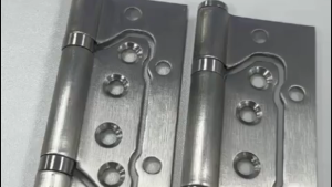 2PCS Stainless Steel Door Hinges 4x3/4x2.5 Easy Install Butterfly Type Heavy Duty Hinges With Screw