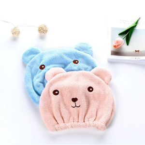 Mũ Trùm Đầu Làm Khô Tóc Sau Khi Tắm Vải Nhung Dày Dặn Khăn Lau Khô Tóc-NIEVE