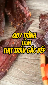 THỊT TRÂU GÁC BẾP TÂY BẮC 1KG LOẠI NGON ĐẶC BIỆT THỊT TRÂU HUN KHÓI GÁC BẾP ĐẶC SẢN TÂY BẮC