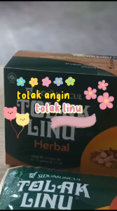 Tolak Linu Cair Sachet / Meredakan Pegal Linu & Nyeri Sendi/Obat Nyeri Sendi Cair/Herbal Sakit Sendi