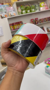 เทปตีเส้น PVC NUVO นูโว่ เทปตีเส้นพื้น เทปกั้นเขต กาวติดพื้น ขนาด 2"X33ม.(ราคา/ม้วน) | เคแคมปัส เครื่องเขียน