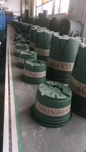 Combo Chậu Nhựa Trồng Cây Kèm Dĩa Dáng Lùn Size 20x16.5x14cm Decor Ban Công Trang Trí Sân Vườn