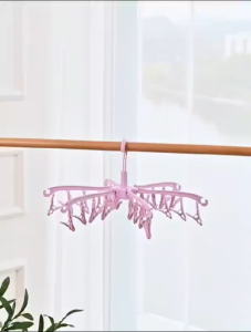 Hanger Clips 24 in 1/ Gantungan 24 Jepit Jemur Kaos Kaki CD Bra