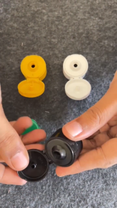 28mm Flip Top Plastic Cap- White/ Green/ Yellow/ Black Color/Penutup botol/ penutup botol air flip cap