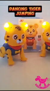 Mainan Robot Harimau Berjalan & Melompat Lovely Jumping Tiger mainan anak