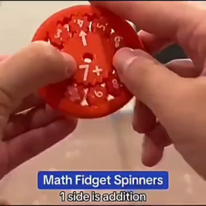 Mathematical Number Fingertip Gyroscope Learning Arithmetic Education Puzzle Toy