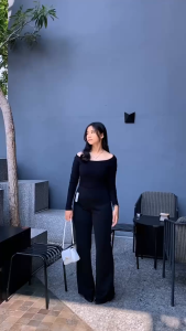 Flare Pants - Highwaist Flare Pants - Celana Kulot Semi Cutbray Wanita Celana Cutbray wanita Jumbo