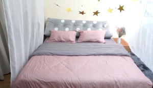 สายรัดผ้าปูที่นอน สายรัดที่นอน สายรัดมุมเตียง แบบมียางรอง ดึงผ้าปูที่นอนให้เรียบตึง Bed Sheet Lock