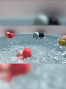 Baby Bath Toy Turtle Tortoise Gift Toys Swimming Bathtub Little Viral Floating Fun Cute Boy Girl Mainan Toddler Mandi