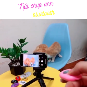 Remote Bluetooth chụp ảnh cho điện thoại ios iphone và andoid điều khiển từ xa nút bấm Bluetooth chụp hình tripod selfie