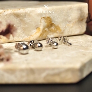 Xuping Anting Tusuk Pentul Silver Motif Polos 0152080002