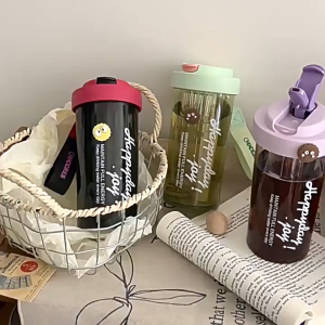 Botol Minum Bening Happyday Infus Water 600 ml KLX 125 Free Tali Trendy