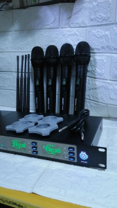 IMIX TR-7000 UHF WIRELESS MICROPHONE SYSTEM 4PCS MICROPHONE