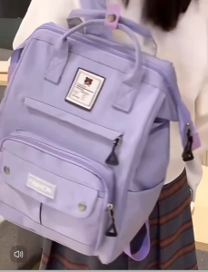 Ransel Wanita Premium Oxford Tas Wanita Korean Style Tas Sekolah Tas Wisata Anti-Air