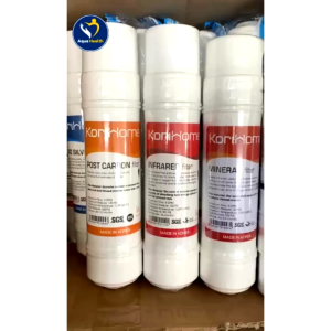 Bộ 3 Lõi Lọc Chức Năng KoriHome 567 gồm Post carbon Mineral Infraded