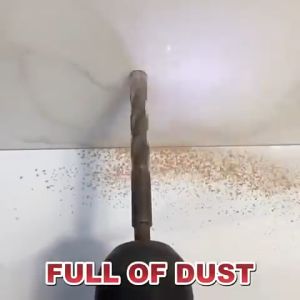 Dust Collector Cover Debu Bor Tembok Beton Kayu Pelindung Mesin Drill SOJ19