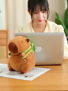 Gấu Bông Chuột Lang Nước Hot Trend Capybara Hamburger Dễ Thương Đáng Yêu Siêu Cute