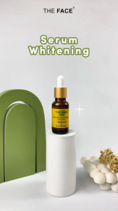 THE FACE Temulawak Whitening Serum with Glutathione 20ml - Mencerahkan dan Mengurangi Jerawat