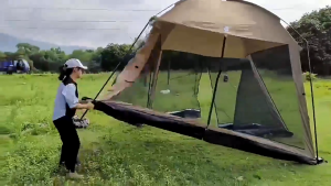 Outdoor canopy tent for 8-10 people Camping Tent Set Insect-Proof Mesh Pergola Canopy Cushion Tent