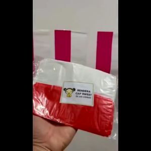 Bendera Plastik Indonesia - bendera plastik merah putih Indonesia