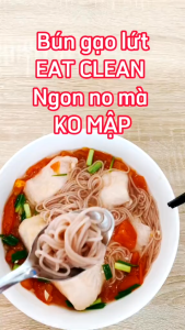 Bún Gạo Lứt Sa Giang 200g Bún Gạo Lức EatClean Thực Dưỡng Dành Cho Người Ăn Kiêng Ăn Chay