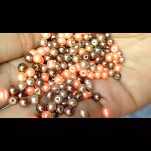 Mutiara Sintetis: Manik Mote Ukuran 6 mm & Berat 20 Gram