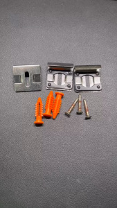 Bộ Pát Bát Chữ U Đỡ Kệ Kính Pát Pas Bát Đỡ Gương Cài Gương Kẹp Gương Nhà Tắm