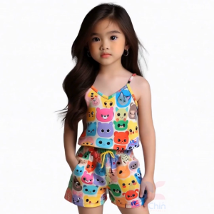 ✅ JANE𝖫𝖫A ™️🔖 PAMBAHAY TERNOS for Kids GIRLS - ASSORTED Sando Short Set for 1 to 12 years old | COD Bargain Sale 3 for 100 | Sizes 8 to 12 7 to 10 2 4 5 - 6 9 | TERNO Pambata Baby - 11 yrs | Pantulog Clothes Ootd Outfit | Free Shipping - Ming Chin