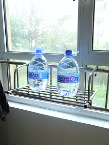 Clothes rack Sampayan Extendable Stainless Steel Towel Hanger Drying Rack Balcony Laundry Rack