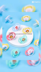 Empeng Bayi Silikon Lucu: Dot Bayi Newborn yang Aman dan Nyaman