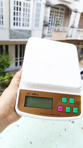 Cân Điện Tử Để Bàn Sf-400A Tiện Dụng Kèm Pin Max 5Kg