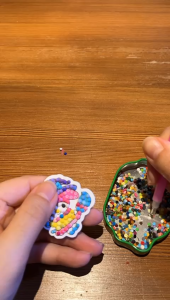 Gantungan Monte Momo Stiker Manik / Gantungan Sticker Diamond