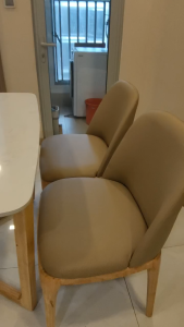 Bộ bàn ăn 4 ghế grace da simili - bàn ăn mặt đá 1m2x80cm - bảo hành 12 tháng