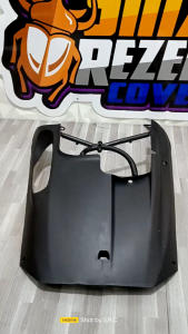 WIN-kolong / footrest bawah mio smile garnish lokal hitam