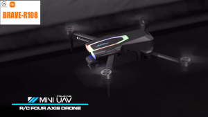 Máy bay không người lái cao cấp Gps R108 / 6K Gimbal Drone / Máy bay không người lái hàng đầu / Camera bay