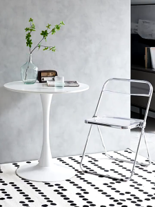 SuperValue Simple Small Round Table Coffee Tables Furniture Dining Table Casual Side Desks