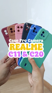 Soft Case REALME C11 2020 / C 11 2021 / C20 Casing Kesing Silicon Silikon Karet Pelindung HP Handphone Pro Cam Selikon Cover Sopkes Sofkes Sofcase Realmi Relmi Rilmi