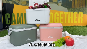 ถังแช่น้ําแข็ง ถังแช่อเนกประสงค์ กล่องเก็บความเย็น รักษาอุณหภูมิ ขนาด 5/8 ลิตร เก็บความเย็นอาหารได้นาน 24-48 ชั่วโมง